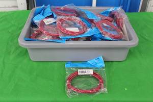 lot 120 image: GENEROUS AMOUNT ROHS ,CAT -SE NETWORKING CABLE ,HIGH SPEED PATCH CORD PD4229