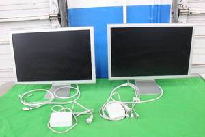 lot 165 image: 2 APPLE CINEMA HD DISPLAY MONITORS A1082