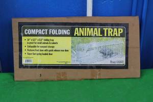 lot 188 image: COMPACT FOLDING ANIMAL TRAP