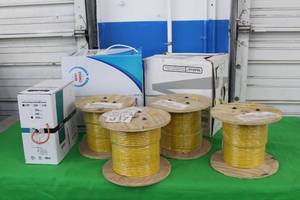 lot 279 image: LOT OF CAT6 CABLE 7 BOXES TOTAL