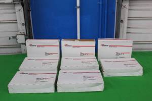 lot 302 image: 8 ANDREW HELIAX PRODUCTS TYPE 204989-22 GROUNDING KIT 78 CABLE