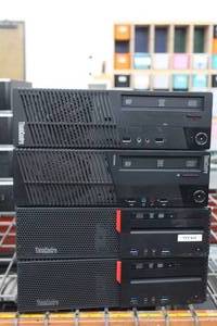 lot 315 image: 4 LENOVO THINKCENTRES  CPUCOMPUTER TOWERS