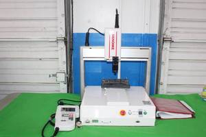 lot 328 image: JANOME DESKTOP ROBOT V2303 WITH MANUAL