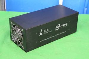lot 334 image: SILVERFISH BLADE  28M SCRYPT MINING RIG 51ASIC EDITION
