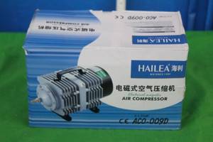 lot 31 image: CLOUDRAY 133W HAILEA AIR  COMPRESSOR PUMP AC0-009D,IN ORIGINAL BOX