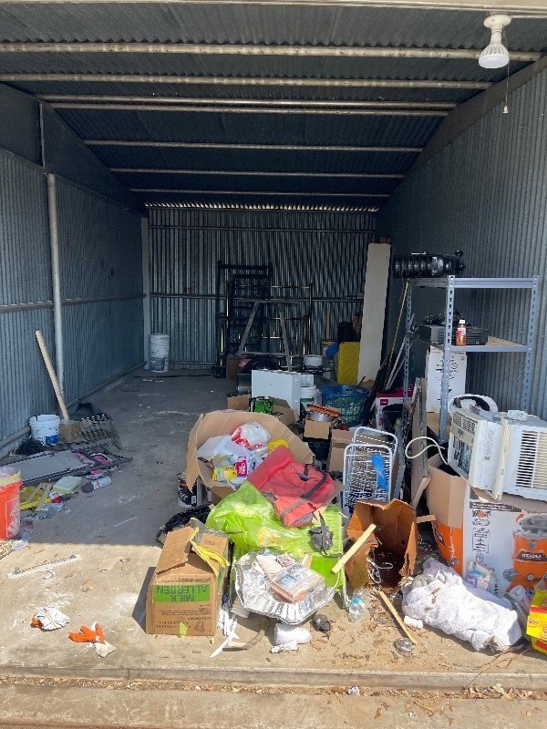 W.L.A.R STORAGE LIEN AUCTION (2 UNITS 34 AND 96) VIDEOS ATTACHED