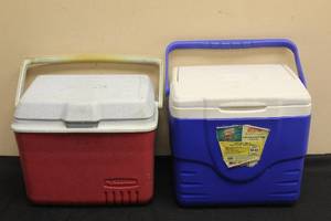 lot 172 image: TOTAL OF 2 ICE CHEST 9QT