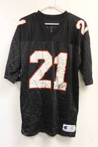 lot 180 image: VINTAGE CHAMPION FALCON SANDERS #21 JERSEY&nbsp