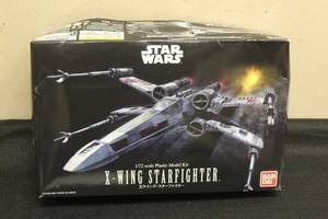 lot 183 image: BAN DAI STAR WARS X-WING STARFIGHTER 172 SCALE MODEL KIT