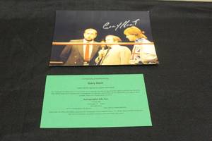 lot 1 image: PRO WRESTLING MANAGER GARY HART SIGNED AUTOGRAPHED PHOTO WITH COA ,8X10 SEE PICS&nbsp