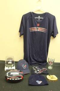 lot 17 image: HOUSTON TEXANS NFL MEMORABILIA&nbsp LOT  SEE PICS&nbsp