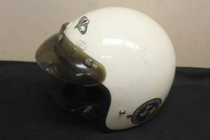 lot 75 image: VINTAGE VEGA HELMET SIZE XL