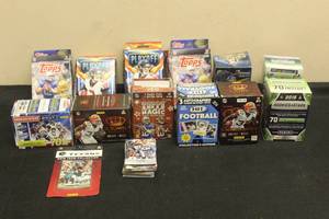 lot 81 image: GENEROUS AMOUNT OF NFL TRADING CARDS  SEE PICS&nbsp