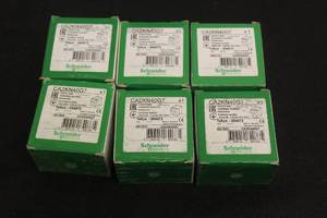 lot 90 image: TOTAL OF 6 SCHNEIDER ELECTRIC CA2KN40G7 CONTRACTOR AUXILLAR CONTROL RELAY&nbsp