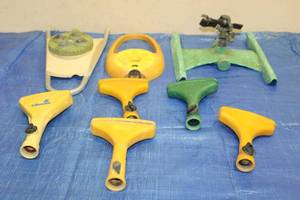 lot 103 image: LOT OF 8 LAWN SPRINKLERSSPRAYERS