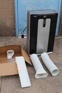 lot 24 image: HAIER PORTABLE AC WITH REMOTE MODEL HPN14XCM&nbsp