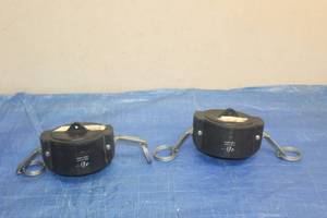 lot 169 image: 2 UNITED PACIFIC BANJO CAM LEVER COUPLING DUST CAPS&nbsp