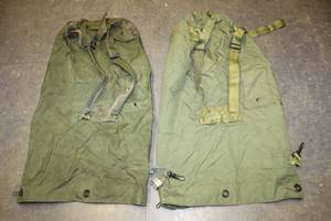 lot 177 image: TOTAL OF 2 MILITARY ISSUE DUFFLE BAGS&nbsp