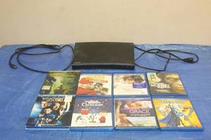 lot 182 image: SAMSUNG BLU-RAY BD-JM51 WITH 9 BLU-RAY DISC &amp HDMI CORD  SEE PICS&nbsp