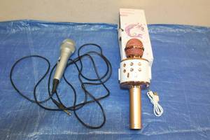 lot 225 image: TOTAL OF 2 MICROPHONES&nbsp
