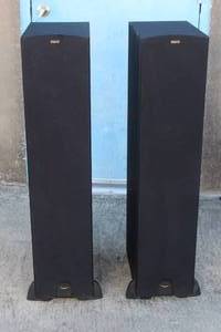 lot 175 image: PAIR OF KLIPSCH R-28F FLOOR STANDING SPEAKERS