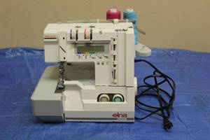 lot 236 image: ELNA LOCK PRO 5 DC SERGER COMPUTER SEWING MACHINE&nbsp