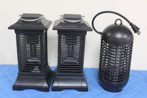 lot 6 image: TOTAL OF 3 STINGER INSECT ZAPPER LANTERNS&nbsp