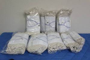 lot 9 image: TOTAL OF 7 WEILER 24 DUST MOP HEADS SNAP ON STYLE ,75117&nbsp