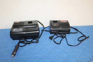 lot 65 image: TOTAL OF 2 RYOBI CHARGE PLUS BATTERY CHARGERS , P130 , P110&nbsp