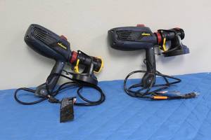 lot 75 image: TOTAL OF 2 WAGNER PAINT SPRAYER&nbsp TECH&nbsp BLOWER MOTORS ONLY , 0529117 &nbsp 0529118