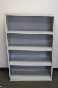 lot 82 image: TENNSCO 5-TIER METAL SHELVING UNIT , 53H X 13D X 34.5 W&nbsp