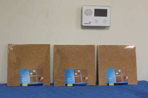 lot 103 image: TOTAL OF 3 - 4 PER PACK CALIBER CORK TILES , 12 X 12&nbsp