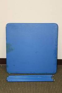 lot 108 image: COSCO JUVENILE KIDS BLUE SQUARE PLAY TABLE&nbsp