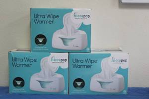 lot 152 image: 3 HICCAPOP ULTRA WIPE WARMERS