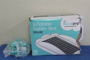 lot 155 image: HICCAPOP INFLATABLE TODDLER BED DELUXE