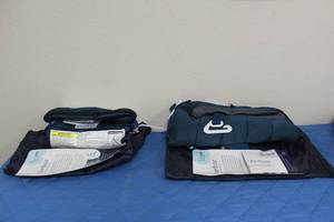 lot 160 image: 2 HICCAPOP UBER BOOST INFLATABLE BOOSTER SEAT