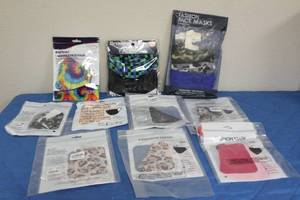 lot 169 image: LOT OF 10 FASHION FACE MASK
