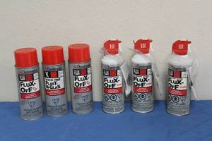 lot 192 image: LOT OF 6 CHEMTRONICS FLUX OFF BRUSH CLEAN SYSTEM