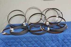 lot 195 image: LOT OF 13 BAND SAW BLADES