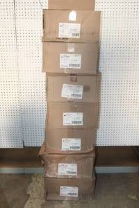 lot 229 image: 7 BOXES 3M CLOTH BELTS 50 TOP SINGLE FLEX&nbsp