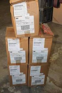 lot 235 image: 5 BOXES 3M IMPACT STRIPPING TAPE REF 500