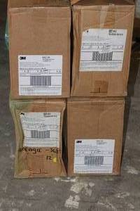 lot 241 image: 4 BOXES 3M ALUMINUM FOIL GLASS CLOTH TAPE REF 363