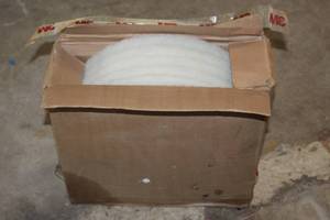 lot 242 image: BOX OF 5 3M WHITE SUPER POLISH PADS 61-5000-4510-10