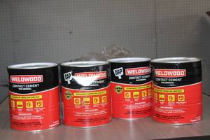 lot 246 image: 4&nbsp 1GAL DAP WELDWOOD CONTACT CEMENT&nbsp